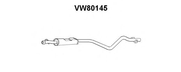 VENEPORTE VW80145 Предглушитель выхлопных газов 