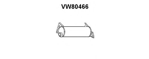 VENEPORTE VW80466 Средний глушитель выхлопных газов для VOLKSWAGEN T3 CARAVELLE (Фольксваген Т3 cараvэллэ) VENEPORTE VW80466 Средний глушитель выхлопных газов для VOLKSWAGEN T3 CARAVELLE (Фольксваген Т3 cараvэллэ)