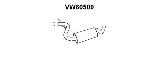 VENEPORTE VW80509 Средний глушитель выхлопных газов для VOLKSWAGEN TOURAN (Фольксваген Туран) VENEPORTE VW80509 Средний глушитель выхлопных газов для VOLKSWAGEN TOURAN (Фольксваген Туран)