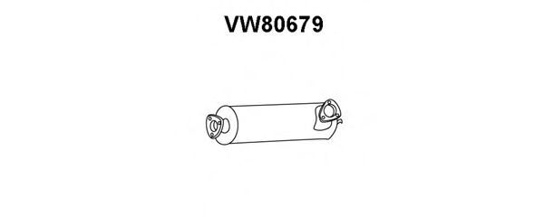 VENEPORTE VW80679 Глушитель выхлопных газов конечный для VOLKSWAGEN LT 28-50 (Фольксваген Лт 28-50) VENEPORTE VW80679 Глушитель выхлопных газов конечный для VOLKSWAGEN LT 28-50 (Фольксваген Лт 28-50)