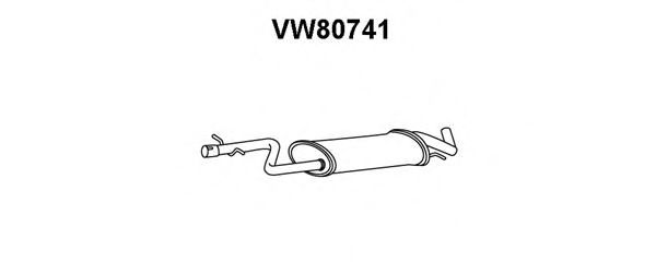 VENEPORTE VW80741 Предглушитель выхлопных газов для VOLKSWAGEN GOLF VI (Фольксваген Гольф 6) VENEPORTE VW80741 Предглушитель выхлопных газов для VOLKSWAGEN GOLF VI (Фольксваген Гольф 6)