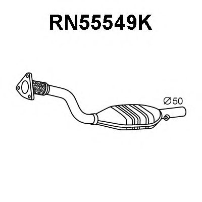 VENEPORTE RN55549K Катализатор для RENAULT SCNIC II (Рено Сценик 2) VENEPORTE RN55549K Катализатор для RENAULT SCNIC II (Рено Сценик 2)