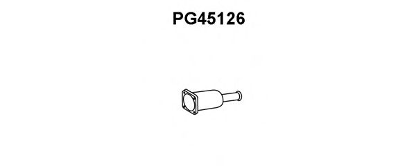 VENEPORTE PG45126 Предглушитель выхлопных газов для PEUGEOT 407 (Пежо 407) VENEPORTE PG45126 Предглушитель выхлопных газов для PEUGEOT 407 (Пежо 407)