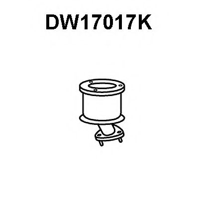 VENEPORTE DW17017K Катализатор для DAEWOO MATIZ (Дэу Матиз) VENEPORTE DW17017K Катализатор для DAEWOO MATIZ (Дэу Матиз)