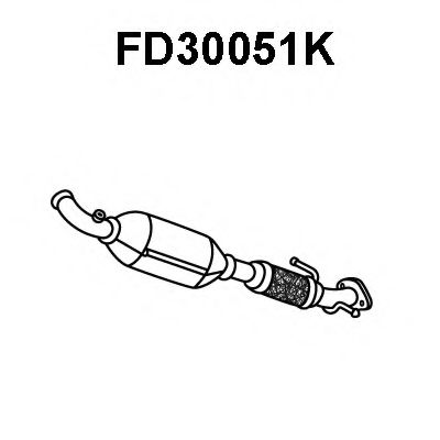 VENEPORTE FD30051K Катализатор для FORD S-MAX (Форд S макс) VENEPORTE FD30051K Катализатор для FORD S-MAX (Форд S макс)