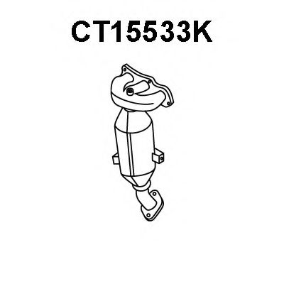 VENEPORTE CT15533K Катализатор коллектора для TOYOTA AYGO (Тойота/тоета Аъго) VENEPORTE CT15533K Катализатор коллектора для TOYOTA AYGO (Тойота/тоета Аъго)