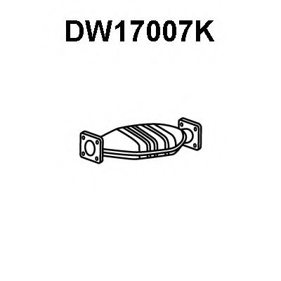 VENEPORTE DW17007K Катализатор для DAEWOO CIELO (Дэу Cиэло) VENEPORTE DW17007K Катализатор для DAEWOO CIELO (Дэу Cиэло)