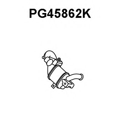 VENEPORTE PG45862K Предварительный катализатор для PEUGEOT 308 SW (Пежо 308 св) VENEPORTE PG45862K Предварительный катализатор для PEUGEOT 308 SW (Пежо 308 св)