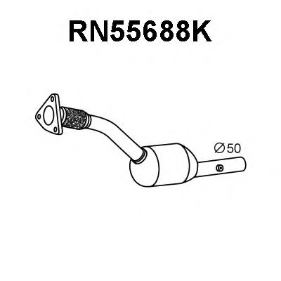 VENEPORTE RN55688K Катализатор для RENAULT SCNIC II (Рено Сценик 2) VENEPORTE RN55688K Катализатор для RENAULT SCNIC II (Рено Сценик 2)