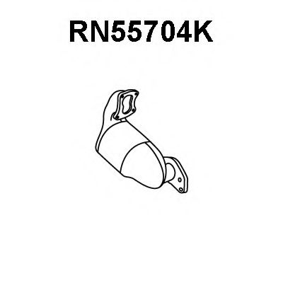VENEPORTE RN55704K Катализатор для RENAULT TWINGO II (Рено Твинго 2) VENEPORTE RN55704K Катализатор для RENAULT TWINGO II (Рено Твинго 2)