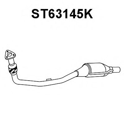 VENEPORTE ST63145K Катализатор для SEAT AROSA (Сеат Ароса) VENEPORTE ST63145K Катализатор для SEAT AROSA (Сеат Ароса)