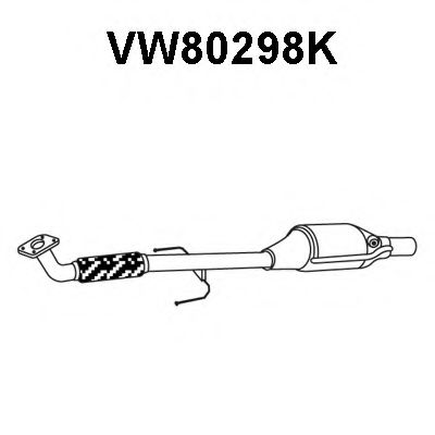 VENEPORTE VW80298K Катализатор для SEAT AROSA (Сеат Ароса) VENEPORTE VW80298K Катализатор для SEAT AROSA (Сеат Ароса)