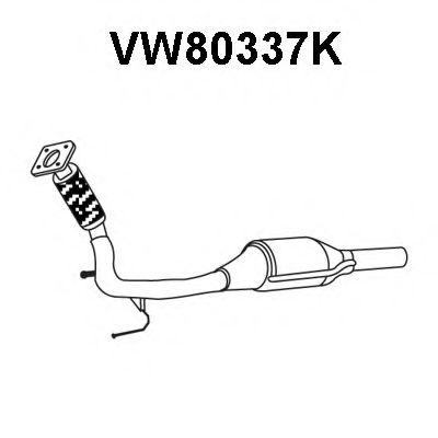VENEPORTE VW80337K Катализатор для VOLKSWAGEN POLO (Фольксваген Поло) VENEPORTE VW80337K Катализатор для VOLKSWAGEN POLO (Фольксваген Поло)