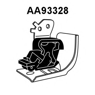 VENEPORTE AA93328 Резиновые полоски, система выпуска для RENAULT GRAND SCNIC II (Рено Гранд сценик 2) VENEPORTE AA93328 Резиновые полоски, система выпуска для RENAULT GRAND SCNIC II (Рено Гранд сценик 2)