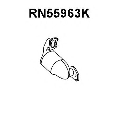 VENEPORTE RN55963K Катализатор для RENAULT TWINGO II (Рено Твинго 2) VENEPORTE RN55963K Катализатор для RENAULT TWINGO II (Рено Твинго 2)