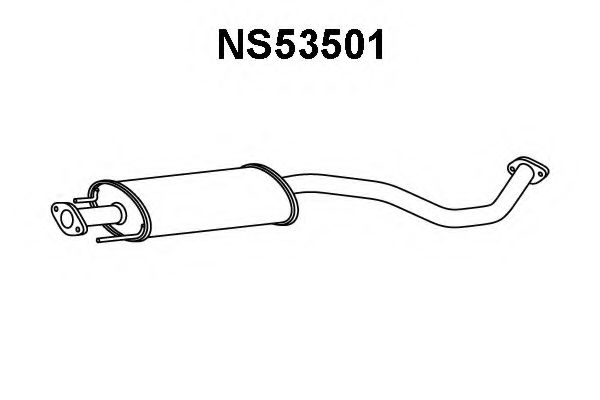 VENEPORTE NS53501 Предглушитель выхлопных газов для NISSAN TIIDA (Ниссан Т2да) VENEPORTE NS53501 Предглушитель выхлопных газов для NISSAN TIIDA (Ниссан Т2да)