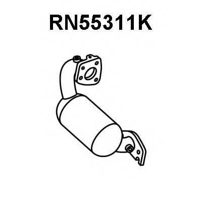 VENEPORTE RN55311K Катализатор для RENAULT TWINGO II (Рено Твинго 2) VENEPORTE RN55311K Катализатор для RENAULT TWINGO II (Рено Твинго 2)