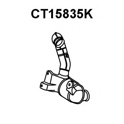 VENEPORTE CT15835K Катализатор для PEUGEOT EXPERT (Пежо Эxпэрт) VENEPORTE CT15835K Катализатор для PEUGEOT EXPERT (Пежо Эxпэрт)