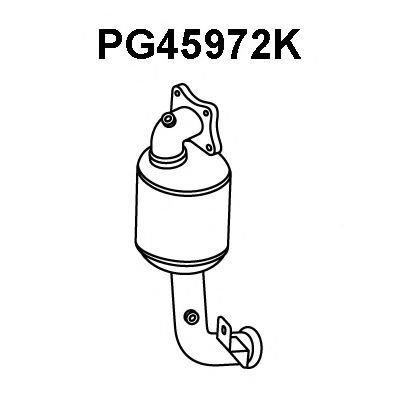 VENEPORTE PG45972K Катализатор для CITROËN C-ELYSEE (CитроËн С-элизе (Елесей)) VENEPORTE PG45972K Катализатор для CITROËN C-ELYSEE (CитроËн С-элизе (Елесей))