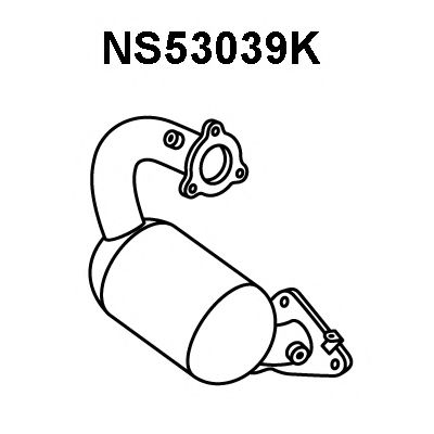 VENEPORTE NS53039K Катализатор для NISSAN DUALIS (Ниссан Дуалис) VENEPORTE NS53039K Катализатор для NISSAN DUALIS (Ниссан Дуалис)