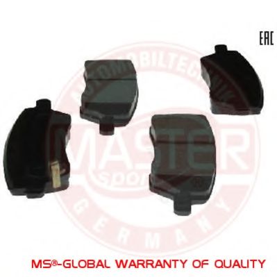MASTER-SPORT 13046027742N-SET-MS Тормозные колодки для NISSAN VERSA NOTE (Ниссан Vэрса нотэ)