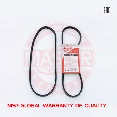 MASTER-SPORT 4PK825-PCS-MS Поликлиновой ремень для TOYOTA AVENSIS (Тойота/тоета Авенсис) MASTER-SPORT 4PK825-PCS-MS Поликлиновой ремень для TOYOTA AVENSIS (Тойота/тоета Авенсис)