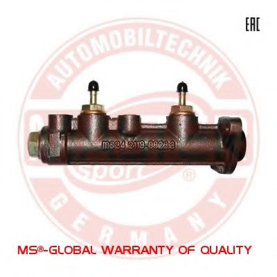 MASTER-SPORT 24211908233ST-PCS-MS Главный тормозной цилиндр для LADA (Лада) MASTER-SPORT 24211908233ST-PCS-MS Главный тормозной цилиндр для LADA (Лада)