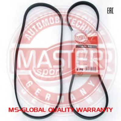 MASTER-SPORT 3PK915-PCS-MS Поликлиновой ремень для FIAT (Фиат) MASTER-SPORT 3PK915-PCS-MS Поликлиновой ремень для FIAT (Фиат)