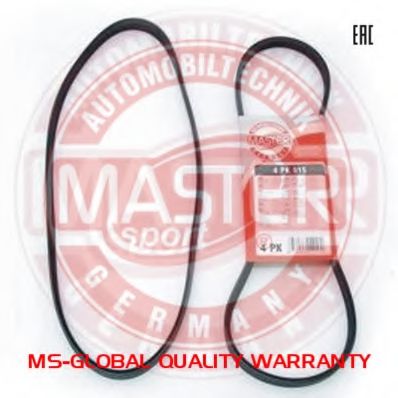 MASTER-SPORT 4PK810-PCS-MS Поликлиновой ремень для PEUGEOT 205 II (Пежо 205 2) MASTER-SPORT 4PK810-PCS-MS Поликлиновой ремень для PEUGEOT 205 II (Пежо 205 2)