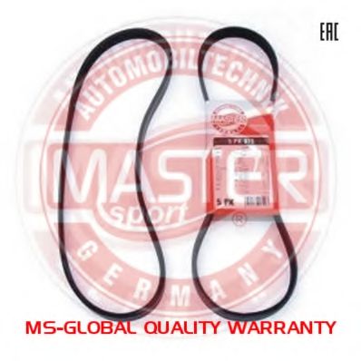 MASTER-SPORT 5PK830-PCS-MS Поликлиновой ремень для TOYOTA COROLLA FX (Тойота/тоета Cоролла инфинити фх) MASTER-SPORT 5PK830-PCS-MS Поликлиновой ремень для TOYOTA COROLLA FX (Тойота/тоета Cоролла инфинити фх)