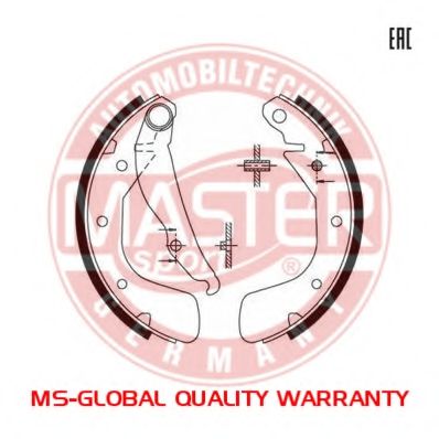 MASTER-SPORT 03013702672-SET-MS Тормозные колодоки 