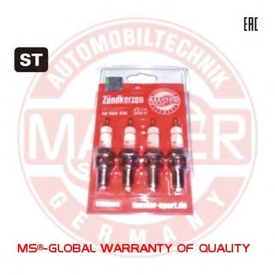 MASTER-SPORT BKR6E-GAS-ST-SET4MS Свеча зажигания 