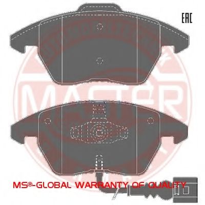 MASTER-SPORT 13046071842K-SET-MS Тормозные колодки для VOLKSWAGEN BORA / JETTA V (1K5), GOLF V Variant (1K5), JETTA V (1K5), VENTO V (1K5) 1.4 TSI MASTER-SPORT 13046071842K-SET-MS Тормозные колодки для VOLKSWAGEN BORA / JETTA V (1K5), GOLF V Variant (1K5), JETTA V (1K5), VENTO V (1K5) 1.4 TSI