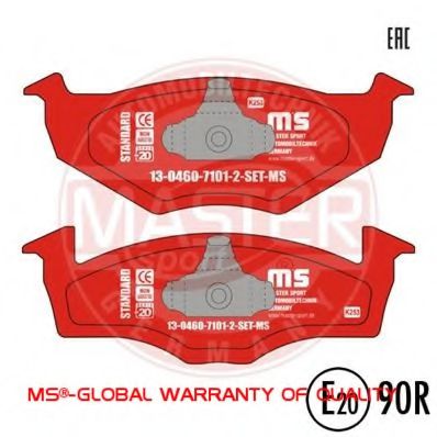MASTER-SPORT 13046071012-SET-MS Тормозные колодки для SEAT IBIZA II (Сеат Ибица 2) MASTER-SPORT 13046071012-SET-MS Тормозные колодки для SEAT IBIZA II (Сеат Ибица 2)