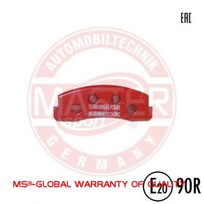 MASTER-SPORT 13046080062E-SET-MS Тормозные колодки для ZAZ (Заз) MASTER-SPORT 13046080062E-SET-MS Тормозные колодки для ZAZ (Заз)