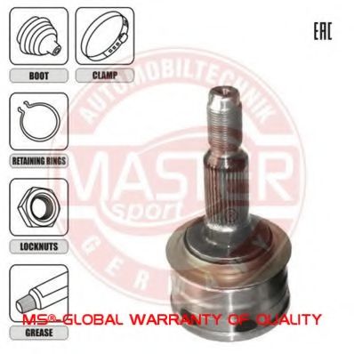 MASTER-SPORT 1516560-SET-MS Шарнирный комплект, приводной вал для CHEVROLET (Шевроле) MASTER-SPORT 1516560-SET-MS Шарнирный комплект, приводной вал для CHEVROLET (Шевроле)