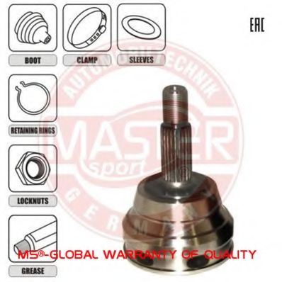 MASTER-SPORT 301948-SET-MS Шарнирный комплект, приводной вал для SEAT (Сеат) MASTER-SPORT 301948-SET-MS Шарнирный комплект, приводной вал для SEAT (Сеат)