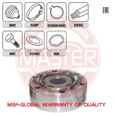 MASTER-SPORT 302262-SET-MS Шарнирный комплект, приводной вал для VOLKSWAGEN JETTA V (Фольксваген Джетта 5) MASTER-SPORT 302262-SET-MS Шарнирный комплект, приводной вал для VOLKSWAGEN JETTA V (Фольксваген Джетта 5)