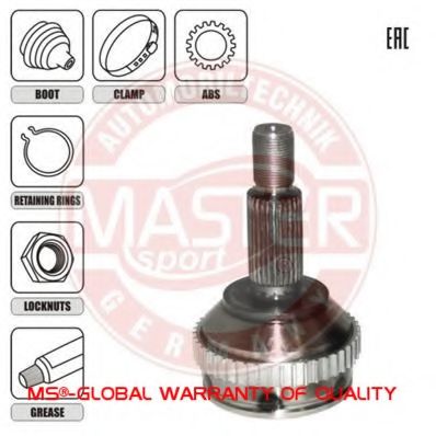 MASTER-SPORT 303085-SET-MS Шарнирный комплект, приводной вал для FORD MONDEO (Форд Мондэо) MASTER-SPORT 303085-SET-MS Шарнирный комплект, приводной вал для FORD MONDEO (Форд Мондэо)