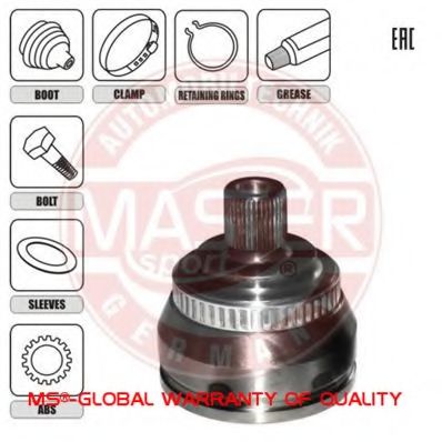 MASTER-SPORT 303511-SET-MS Шарнирный комплект, приводной вал для VOLKSWAGEN SHARAN (Фольксваген Шаран) MASTER-SPORT 303511-SET-MS Шарнирный комплект, приводной вал для VOLKSWAGEN SHARAN (Фольксваген Шаран)