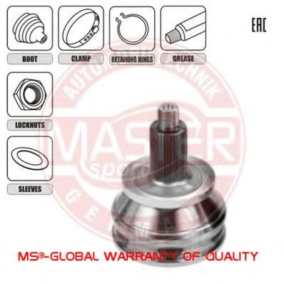 MASTER-SPORT 303557-SET-MS Шарнирный комплект, приводной вал для AUDI A2 (Ауди А2) MASTER-SPORT 303557-SET-MS Шарнирный комплект, приводной вал для AUDI A2 (Ауди А2)