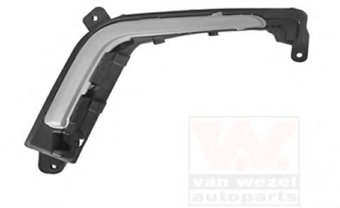 VAN WEZEL 4014595 Решетка вентилятора, буфер для PEUGEOT 308 (Пежо 308) VAN WEZEL 4014595 Решетка вентилятора, буфер для PEUGEOT 308 (Пежо 308)