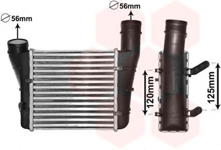 VAN WEZEL 03004221 Интеркулер 