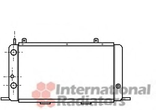 VAN WEZEL 03002018 Радиатор, охлаждение двигателя для AUDI 80 (Ауди 80) VAN WEZEL 03002018 Радиатор, охлаждение двигателя для AUDI 80 (Ауди 80)