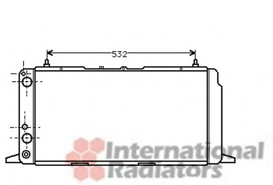 VAN WEZEL 03002091 Радиатор, охлаждение двигателя для AUDI 100 (Ауди 100) VAN WEZEL 03002091 Радиатор, охлаждение двигателя для AUDI 100 (Ауди 100)