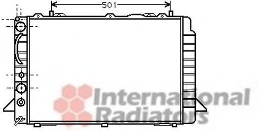 VAN WEZEL 03002092 Радиатор, охлаждение двигателя для AUDI 90 (Ауди 90) VAN WEZEL 03002092 Радиатор, охлаждение двигателя для AUDI 90 (Ауди 90)