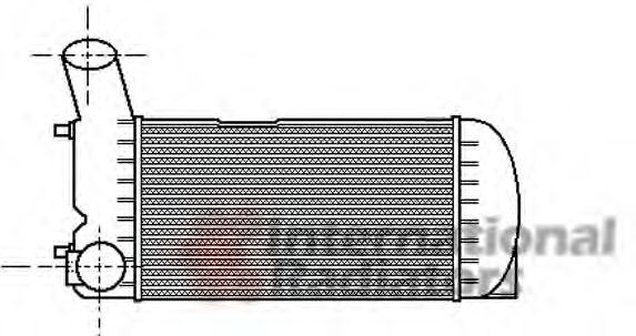 VAN WEZEL 03004094 Интеркулер для AUDI 100 (Ауди 100) VAN WEZEL 03004094 Интеркулер для AUDI 100 (Ауди 100)