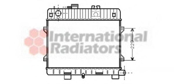 VAN WEZEL 06002031 Радиатор, охлаждение двигателя для BMW 3 (Бмв 3) VAN WEZEL 06002031 Радиатор, охлаждение двигателя для BMW 3 (Бмв 3)