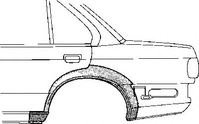 VAN WEZEL 0620148 Боковина 