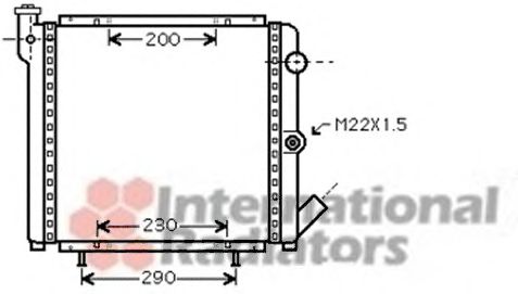 VAN WEZEL 43002377 Радиатор, охлаждение двигателя для RENAULT SUPER 5 (Рено Супэр 5) VAN WEZEL 43002377 Радиатор, охлаждение двигателя для RENAULT SUPER 5 (Рено Супэр 5)